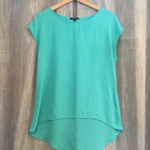 Teal Sheer Blouse